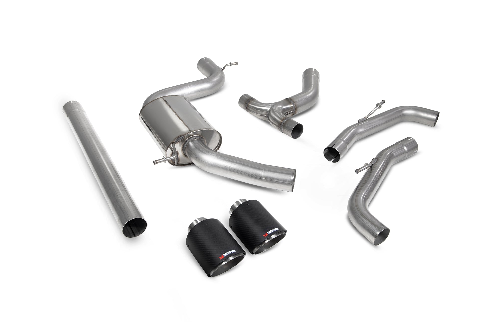 Scorpion Volkswagen Golf Mk8 GTI GPF back Exhaust