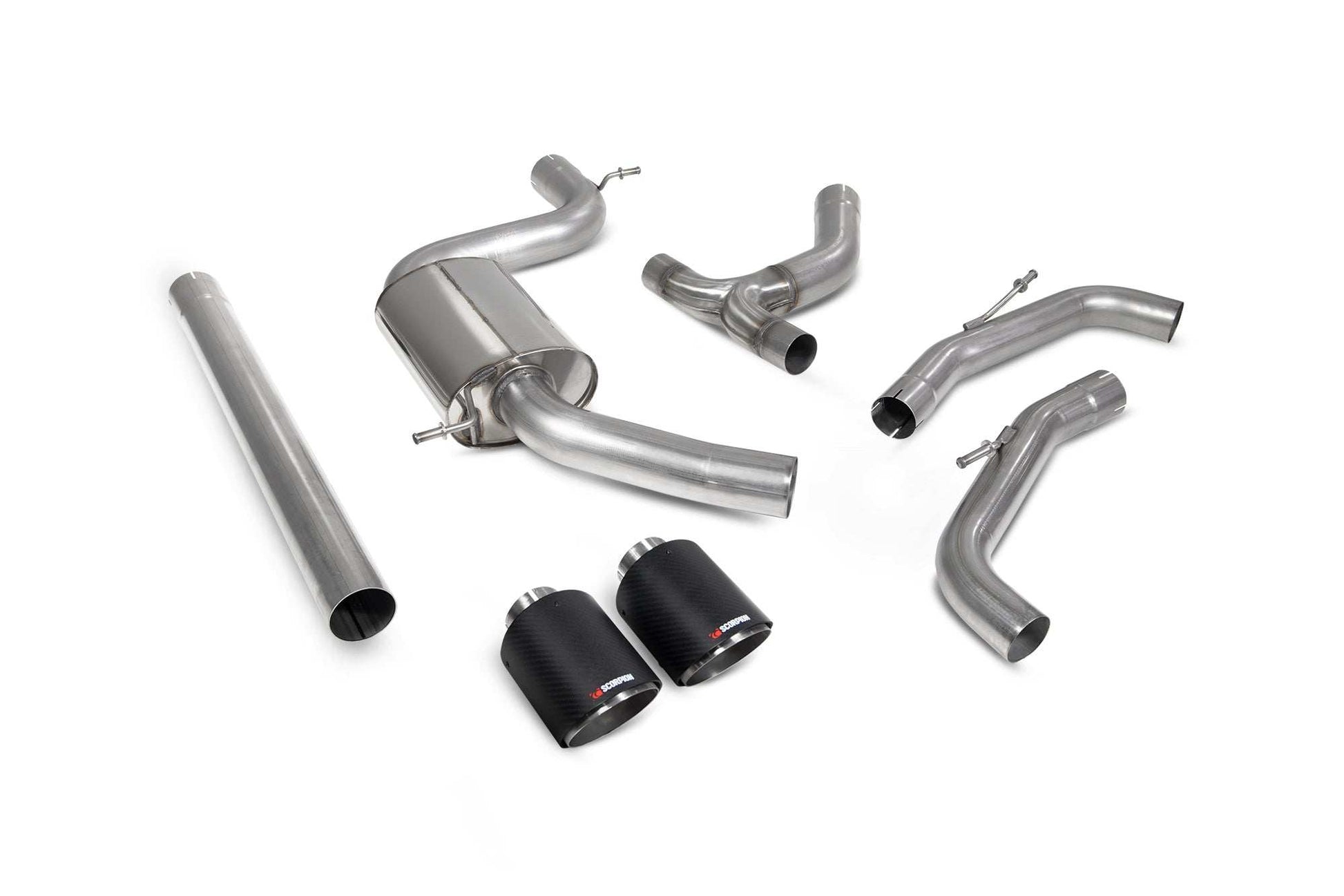 Scorpion Volkswagen Golf Mk8 GTI GPF back Exhaust - Performance HQ - United Kingdom