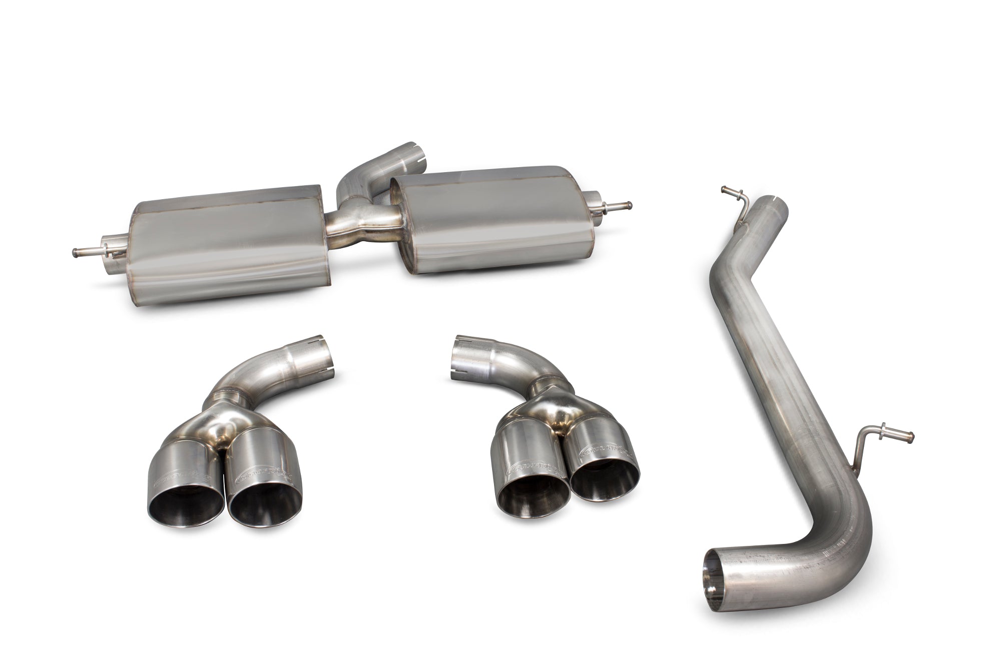Scorpion Audi TT Mk2 3.2 V6 TTS Mk2 Cat back Exhaust