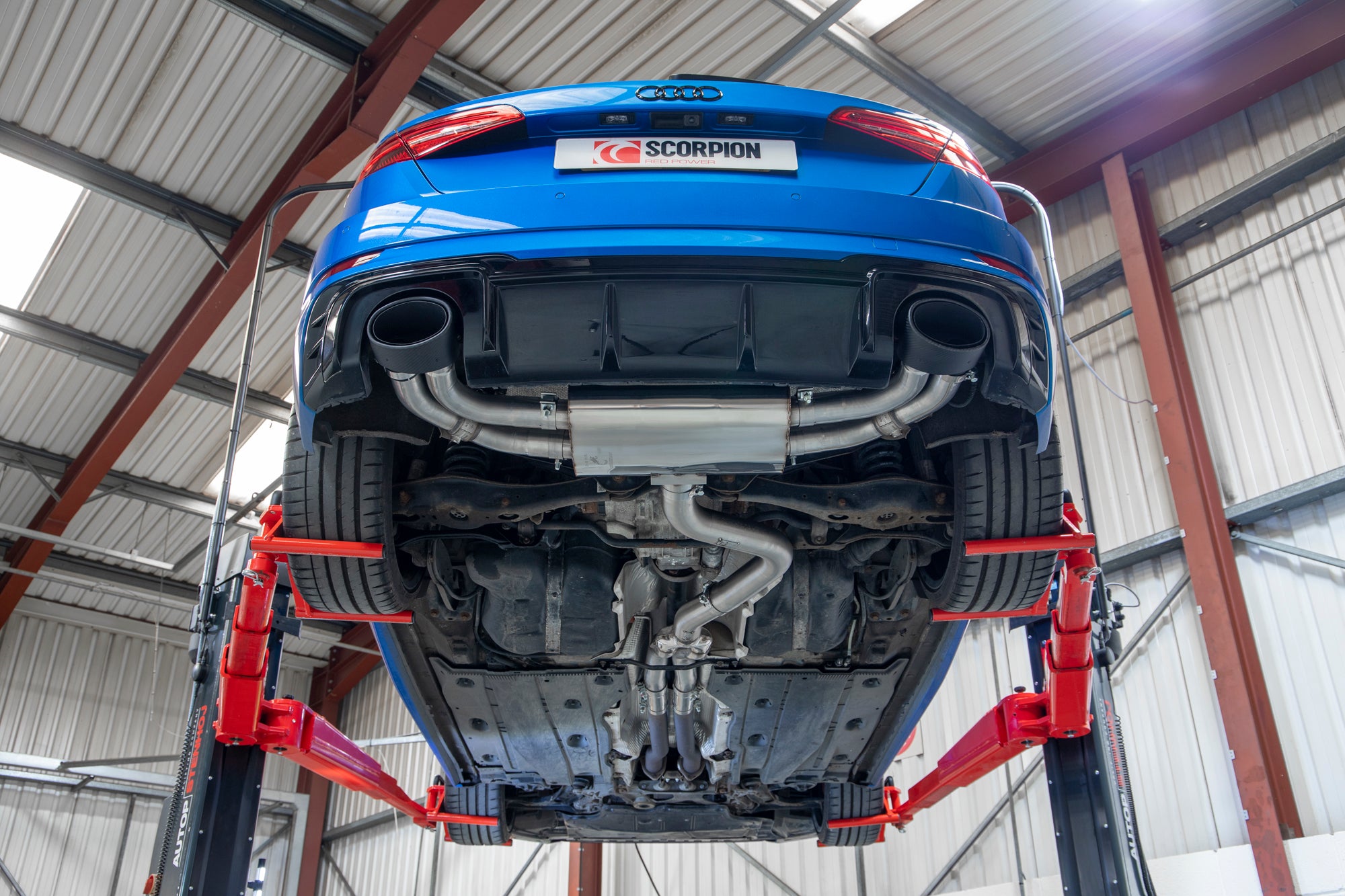 Scorpion Audi RS3 8V Facelift GPF Cat GPF back Exhaust