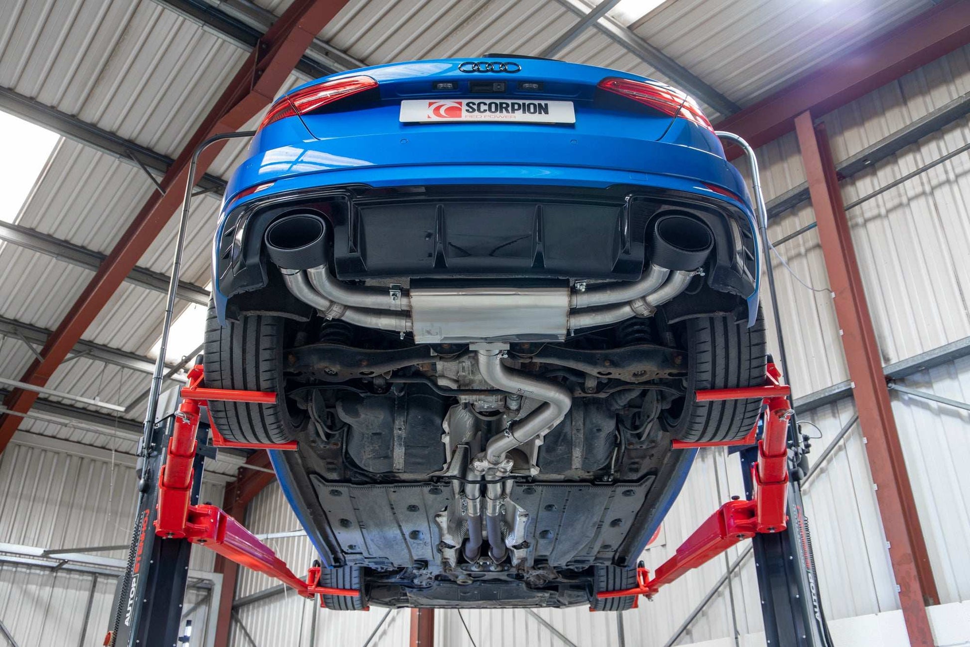 Scorpion Audi RS3 8V Facelift GPF Cat GPF back Exhaust - Performance HQ - United Kingdom