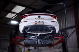 Scorpion CUPRA Leon 245 Predator Race GPF back Exhaust System - Performance HQ - United Kingdom