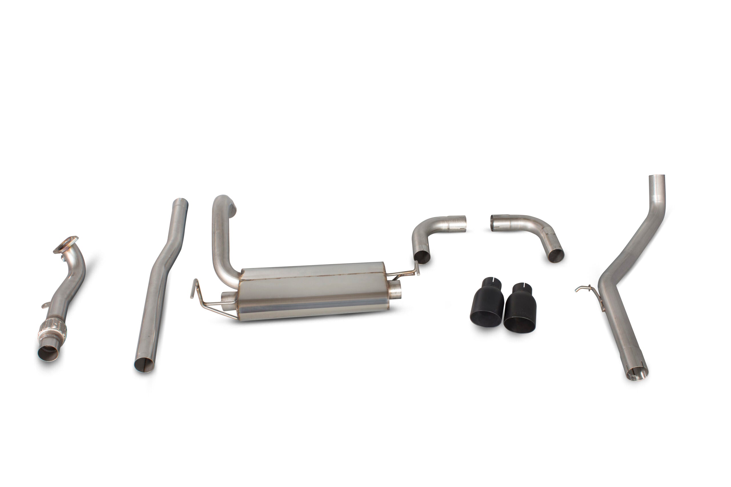 Scorpion Abarth 500 595 1.4 (IHI Garrett Turbo) Cat back Exhaust