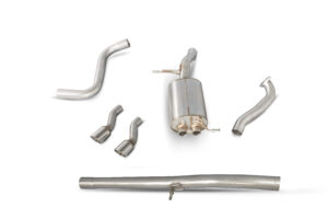 Scorpion Ford Fiesta Ecoboost 1.0T Cat back Exhaust (Zetec S Rear Valance Required