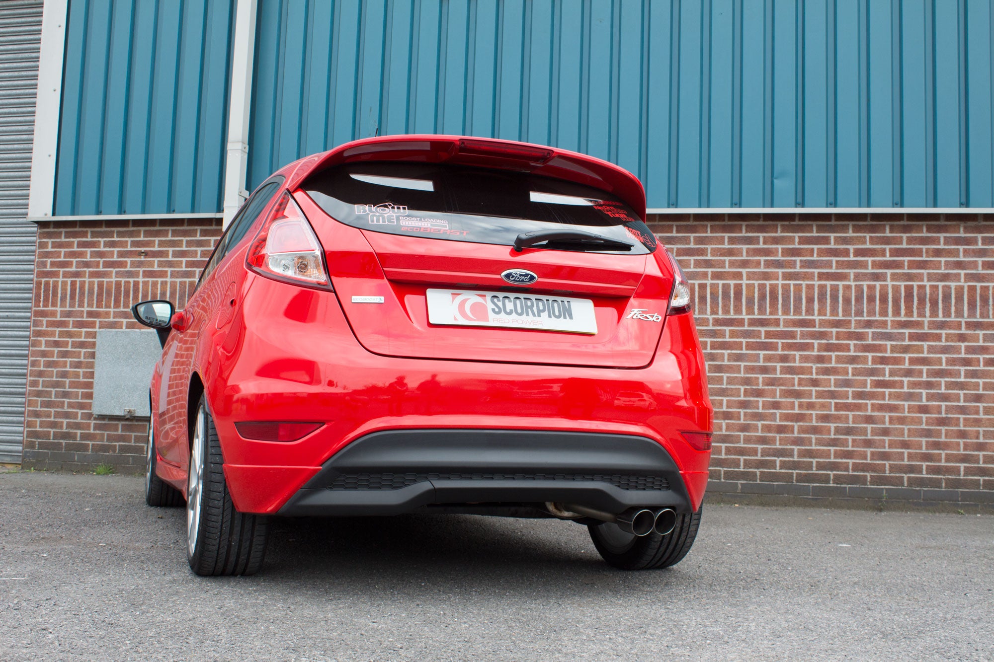 Scorpion Ford Fiesta Ecoboost 1.0T Cat back Exhaust (Zetec S Rear Valance Required