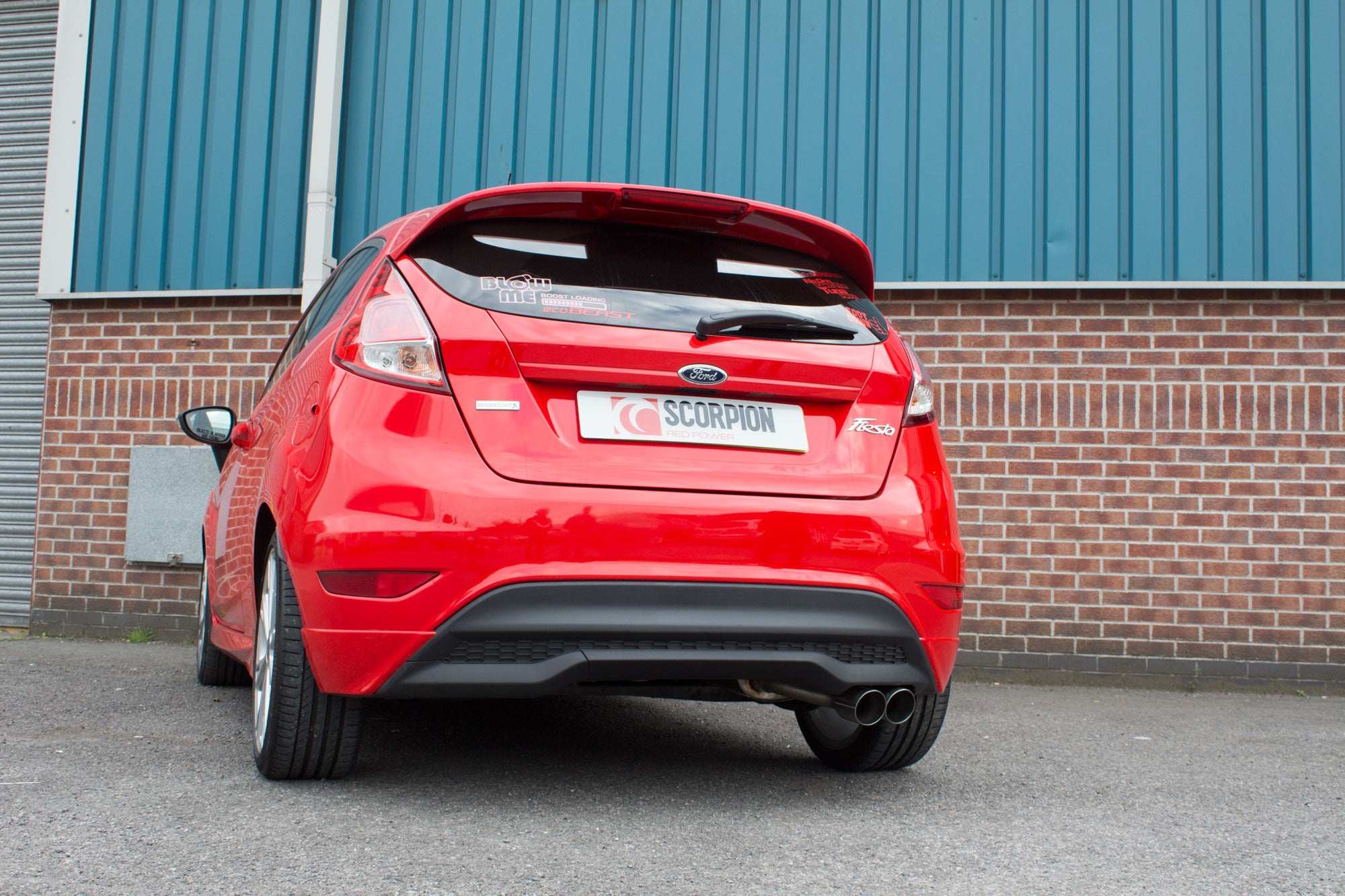 Scorpion Ford Fiesta Ecoboost 1.0T Cat back Exhaust (Zetec S Rear Valance Required - Performance HQ - United Kingdom