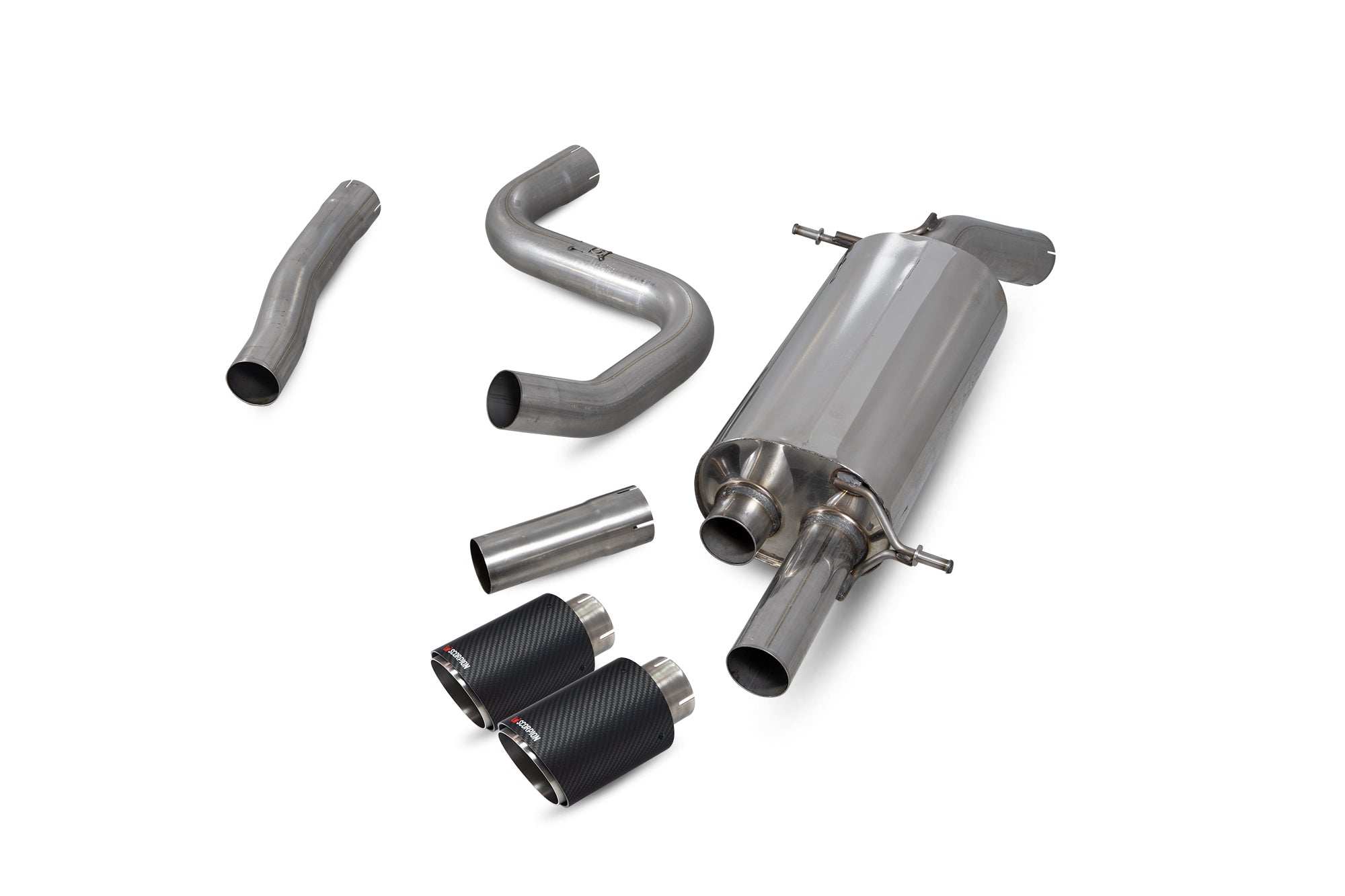 Scorpion Ford Fiesta ST MK8 Non Valved GPF back Exhaust - Performance HQ - United Kingdom