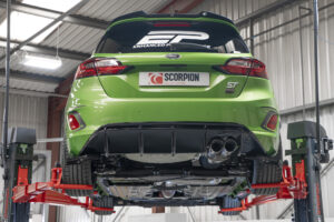 Scorpion Ford Fiesta ST MK8.5 (Facelift 2022 ) Non Valved GPF back Exhaust