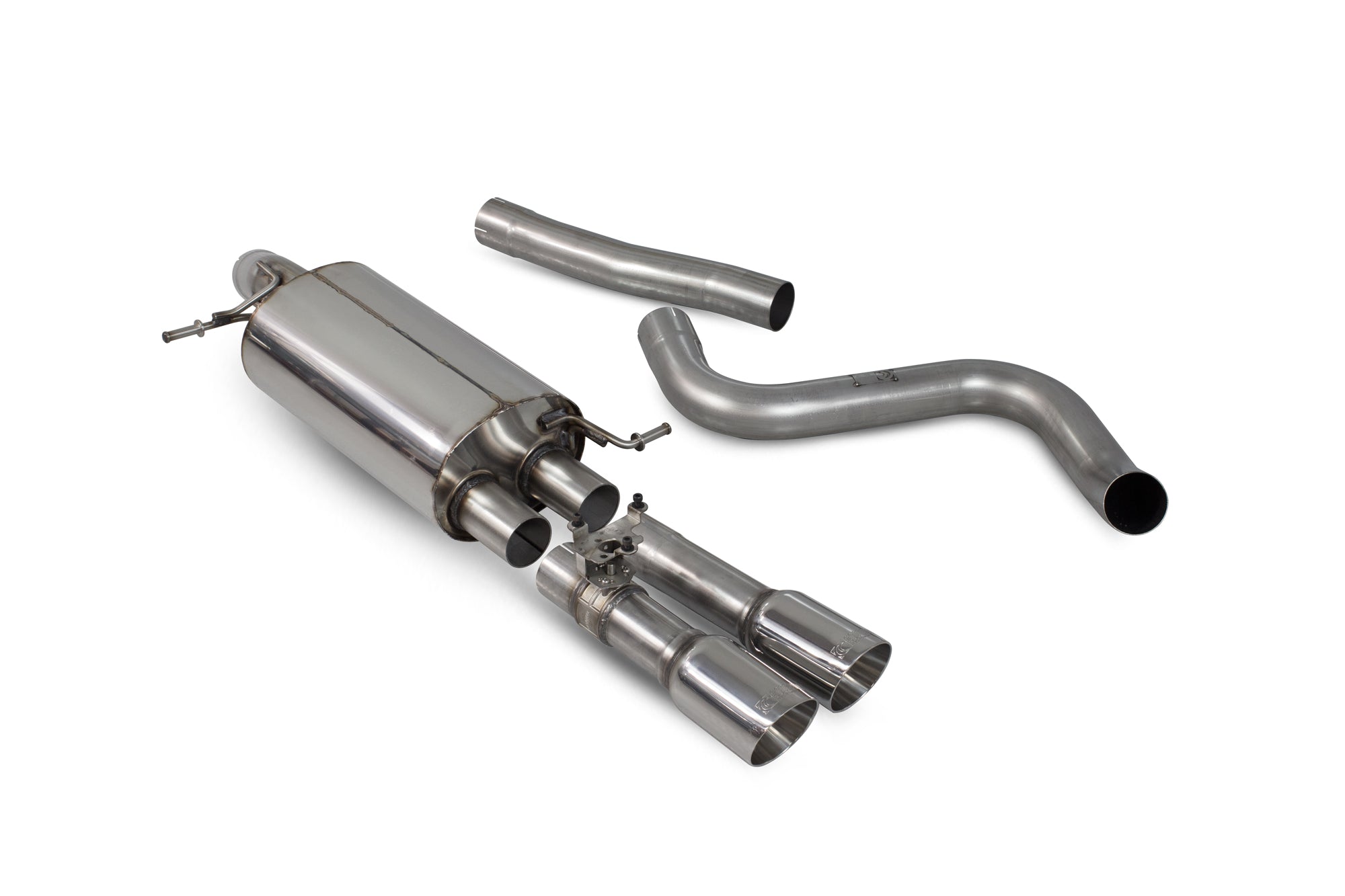 Scorpion Ford Fiesta ST MK8.5 (Facelift 2022 ) Valved GPF back Exhaust