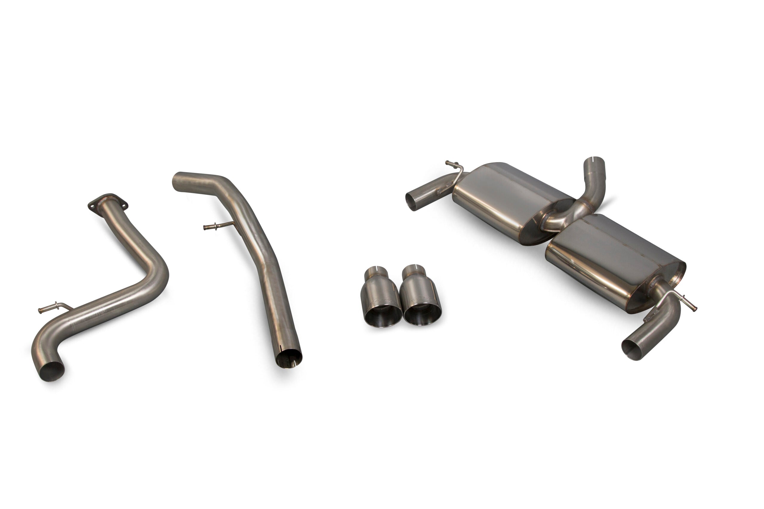 Scorpion Ford Focus MK2 ST 225 2.5 Turbo 63.5mm Cat back Exhaust