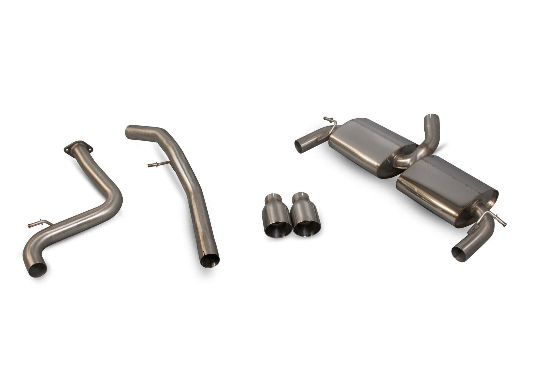 Scorpion Ford Focus MK2 ST 225 2.5 Turbo 63.5mm Cat back Exhaust - Performance HQ - United Kingdom