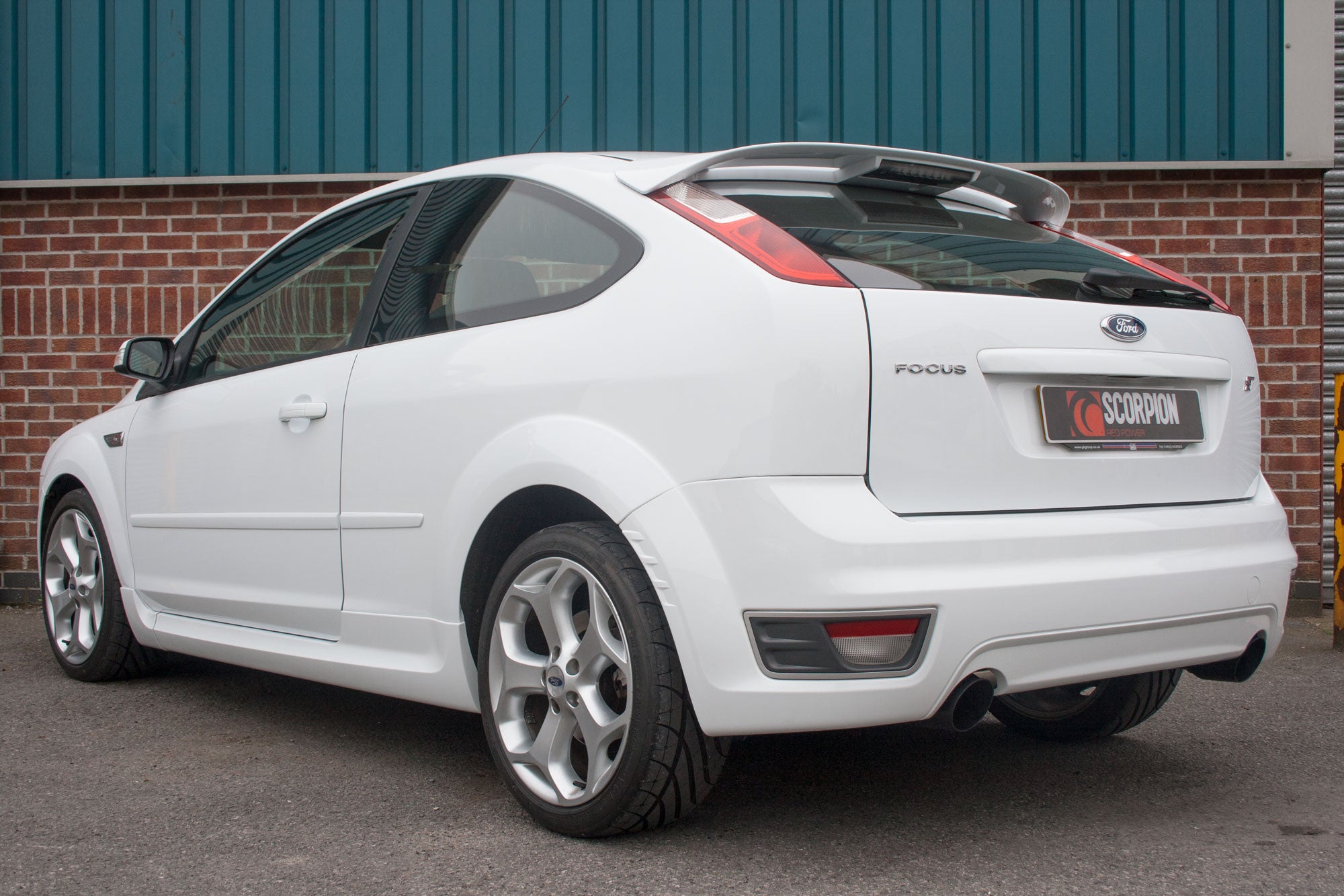 Scorpion Ford Focus MK2 ST 225 2.5 Turbo 63.5mm Cat back Exhaust