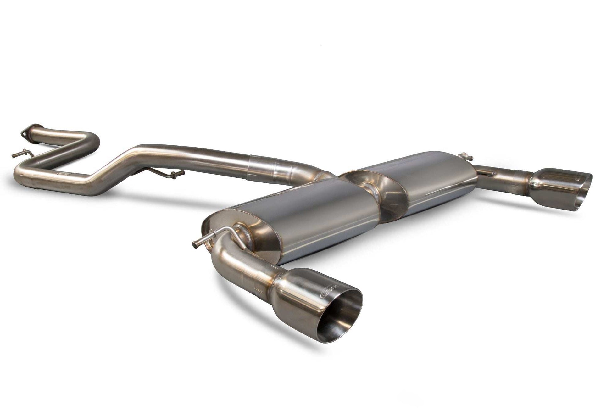 Scorpion Ford Focus MK2 ST 225 2.5 Turbo 63.5mm Cat back Exhaust - Performance HQ - United Kingdom