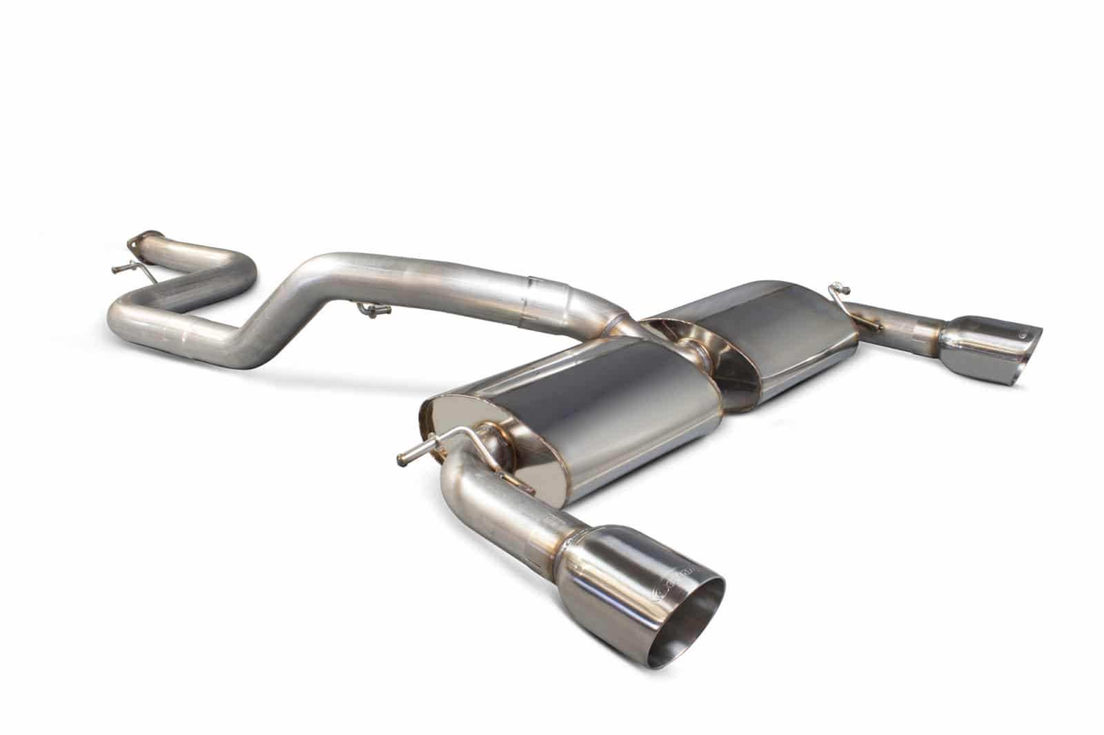 Scorpion Ford Focus MK2 ST 225 2.5 Turbo 80mm Cat back Exhaust - Performance HQ - United Kingdom