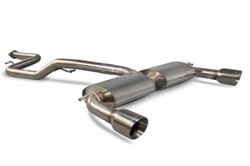 Scorpion Ford Focus MK2 ST 225 2.5 Turbo 63.5mm Cat back Exhaust - Performance HQ - United Kingdom