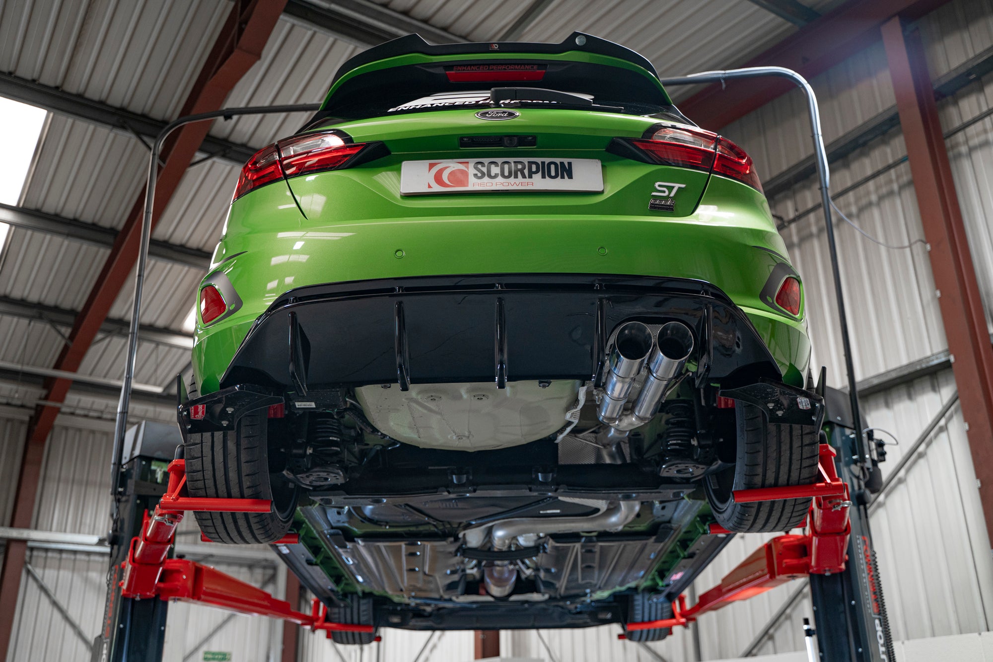 Scorpion Ford Fiesta ST MK8 GPF back Exhaust