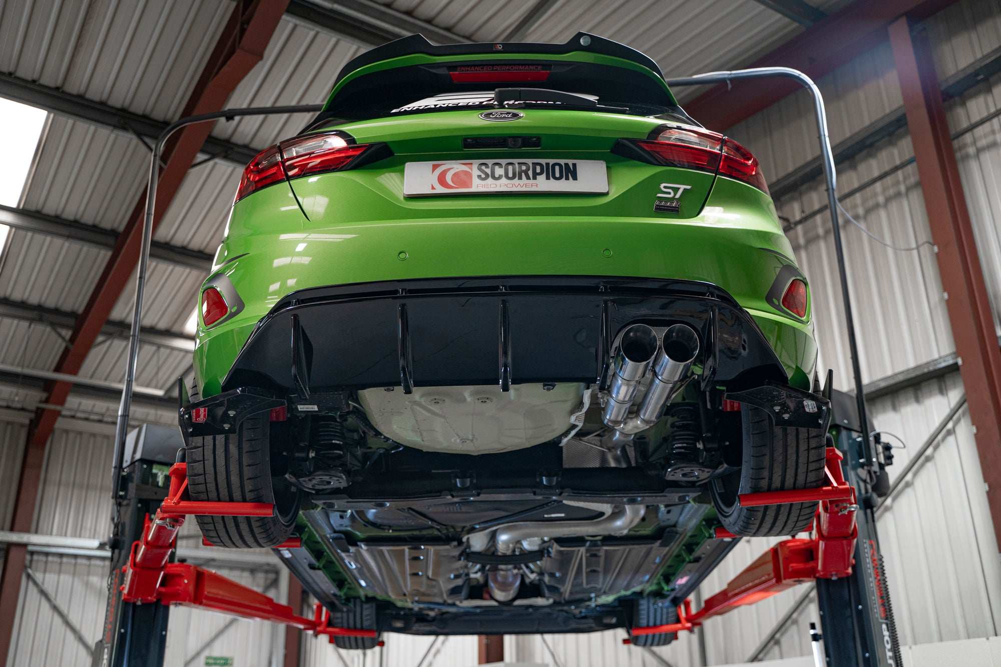 Scorpion Ford Fiesta ST MK8 GPF back Exhaust - Performance HQ - United Kingdom