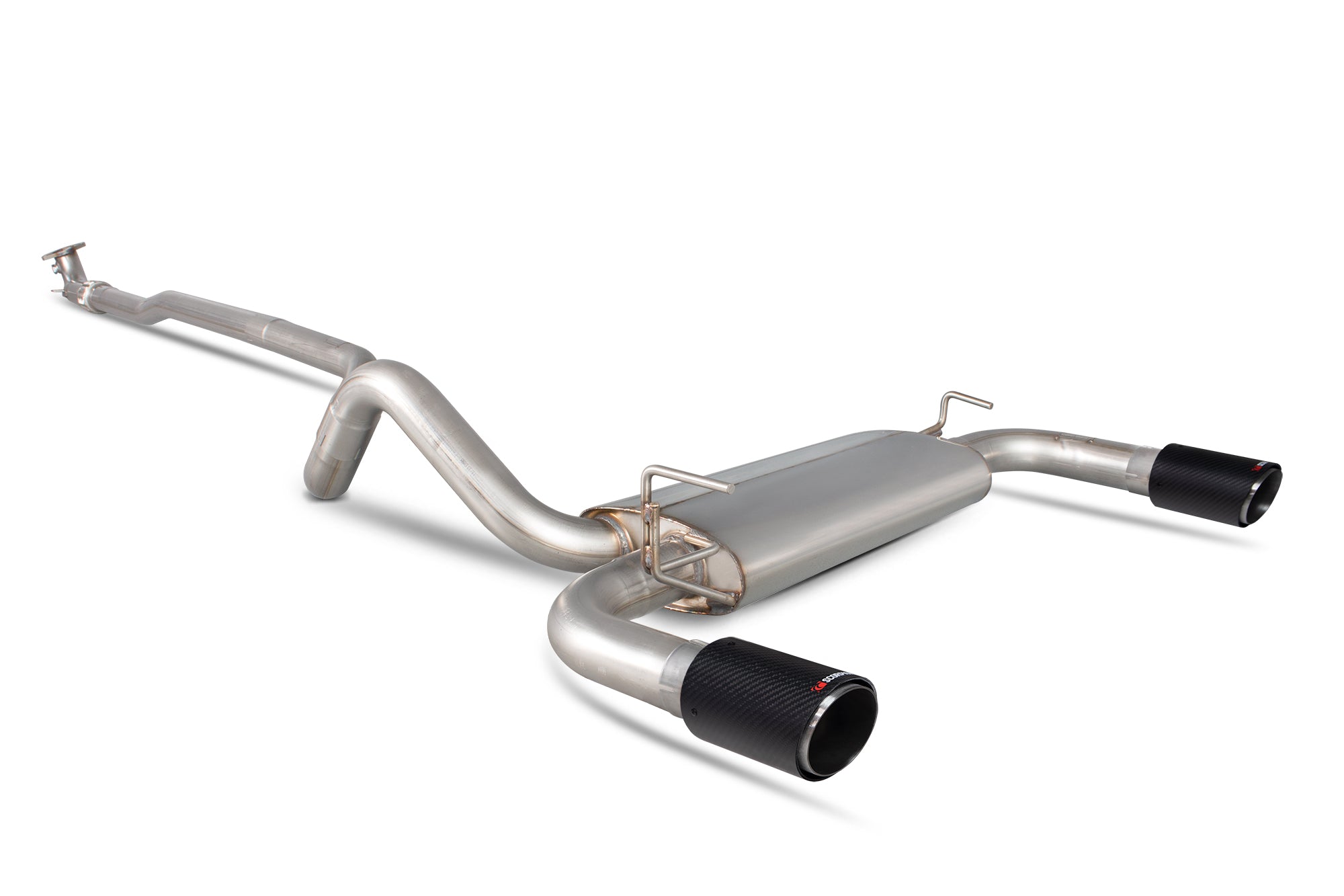 Scorpion Abarth 500 595 1.4 (IHI Garrett Turbo) Cat back Exhaust