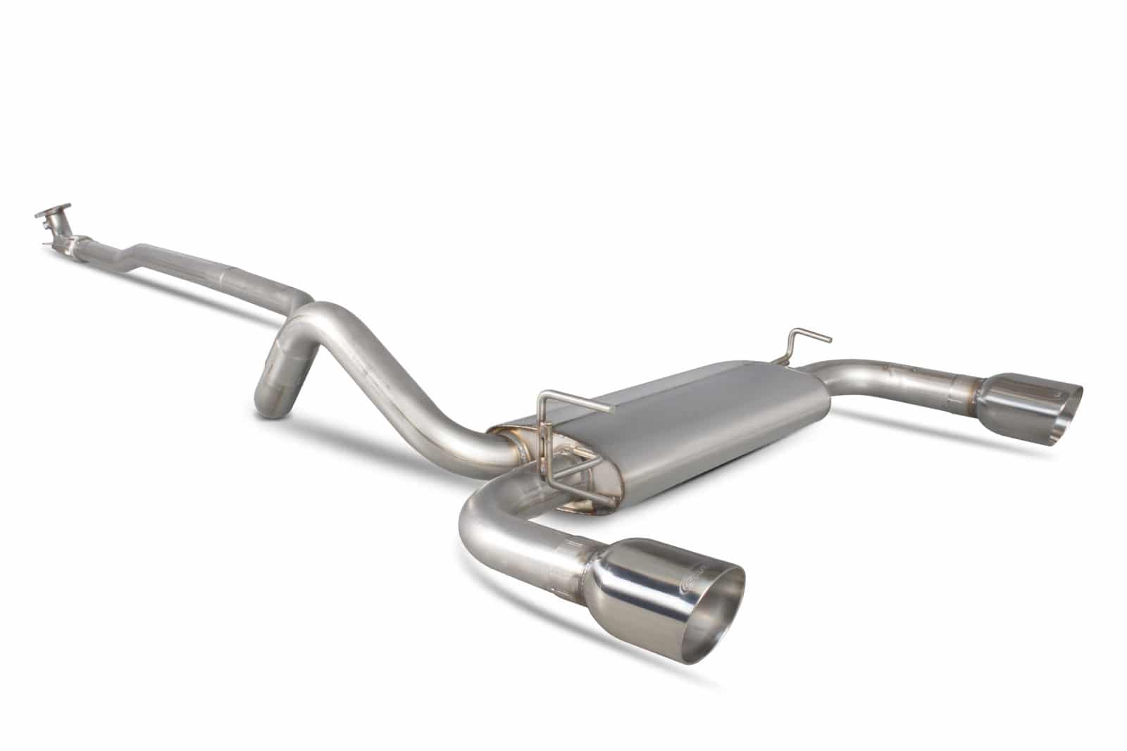 Scorpion Abarth 500 595 1.4 (IHI Garrett Turbo) Cat back Exhaust