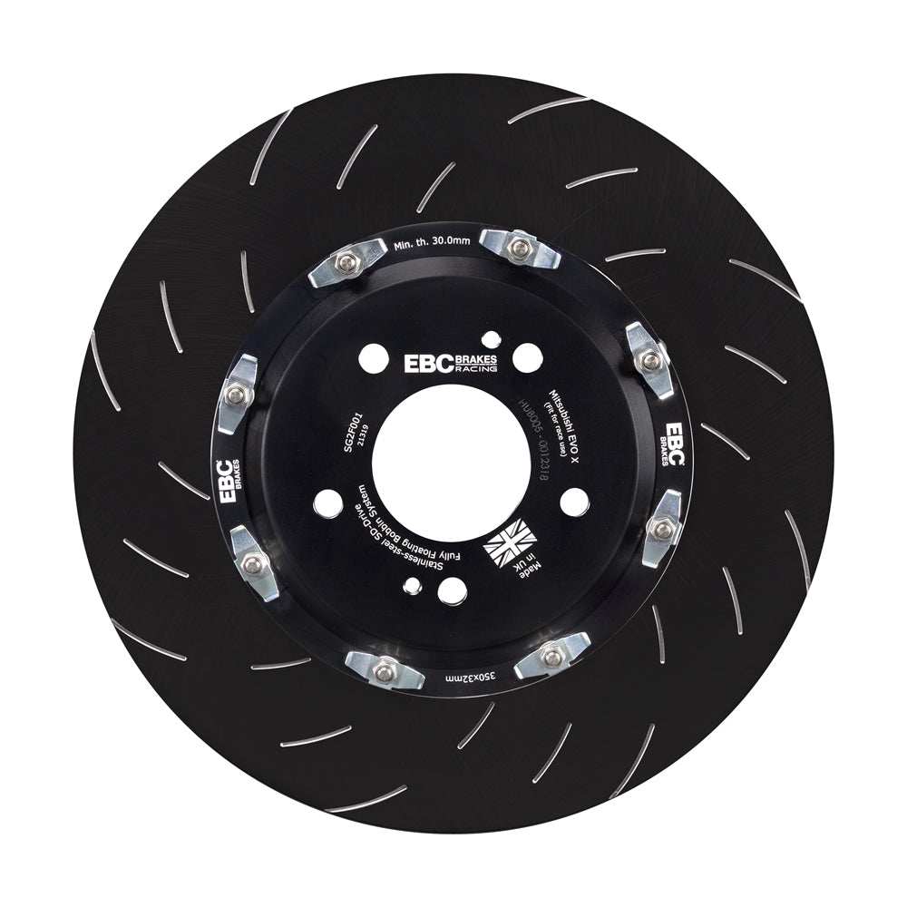 EBC Brakes 350x32mm Front Racing 2-Piece Floating Brake Discs (Pair) SG2F001 - Performance HQ - United Kingdom