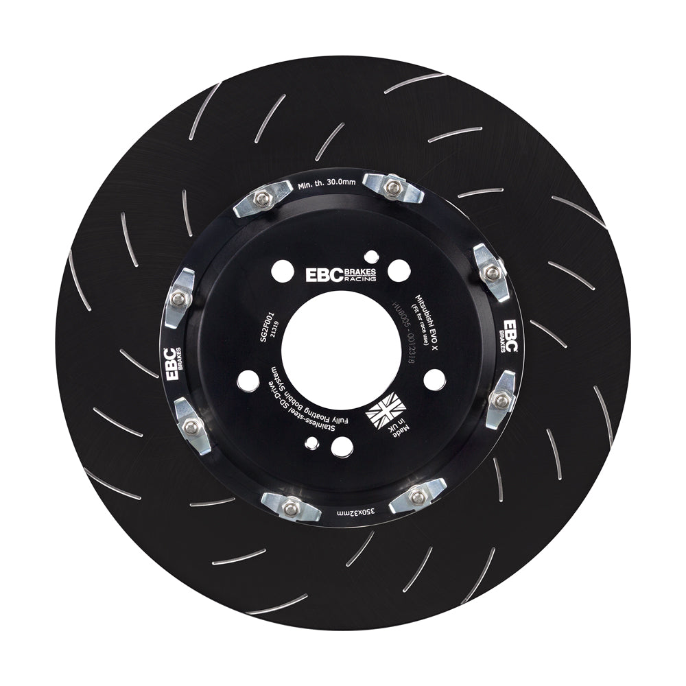EBC Brakes 350x32mm Front Racing 2-Piece Floating Brake Discs (Pair) – SG2F001