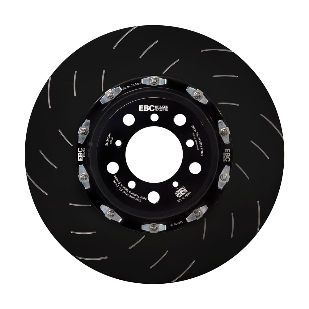 EBC Brakes 380x30mm Front Racing 2-Piece Floating Brake Discs (Pair) – SG2F006