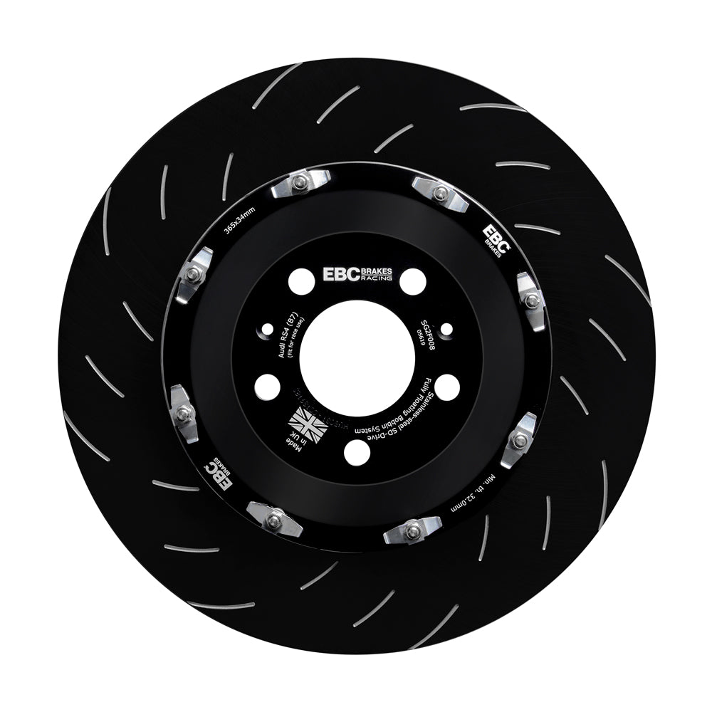 EBC Brakes 365x34mm Front Racing 2-Piece Floating Brake Discs (Pair) – SG2F008
