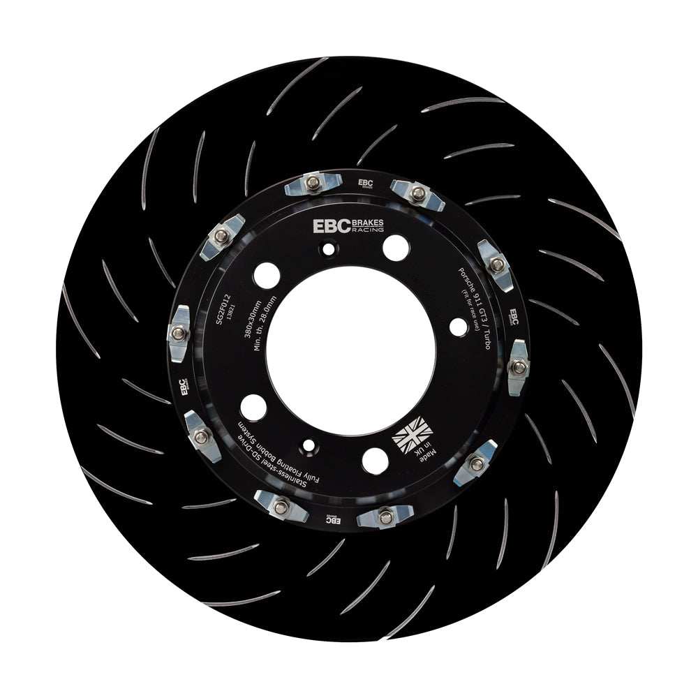 EBC Brakes 380x30mm Rear Racing 2-Piece Floating Brake Discs (Pair) – SG2F012