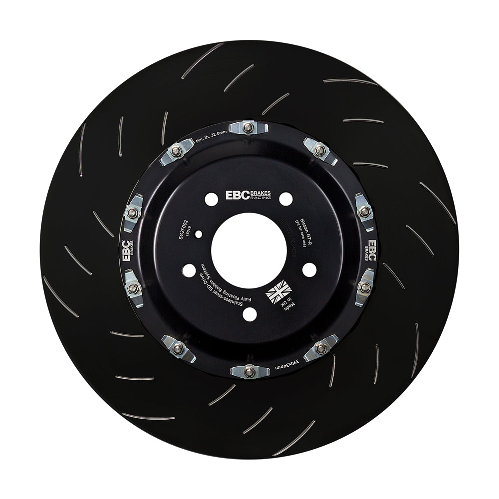 EBC Brakes 390x34mm Front Racing 2-Piece Floating Brake Discs (Pair) – OVERSIZE CONVERSION – SG2F015OS