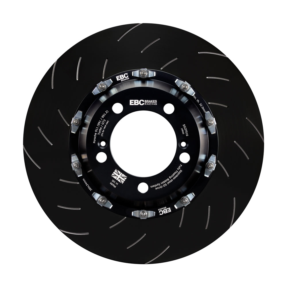 EBC Brakes 380x34mm Front Racing 2-Piece Floating Brake Discs (Pair) – SG2F016