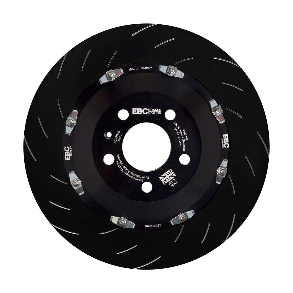 EBC Brakes 356x32mm Rear Racing 2-Piece Floating Brake Discs (Pair) SG2F018 - Performance HQ - United Kingdom