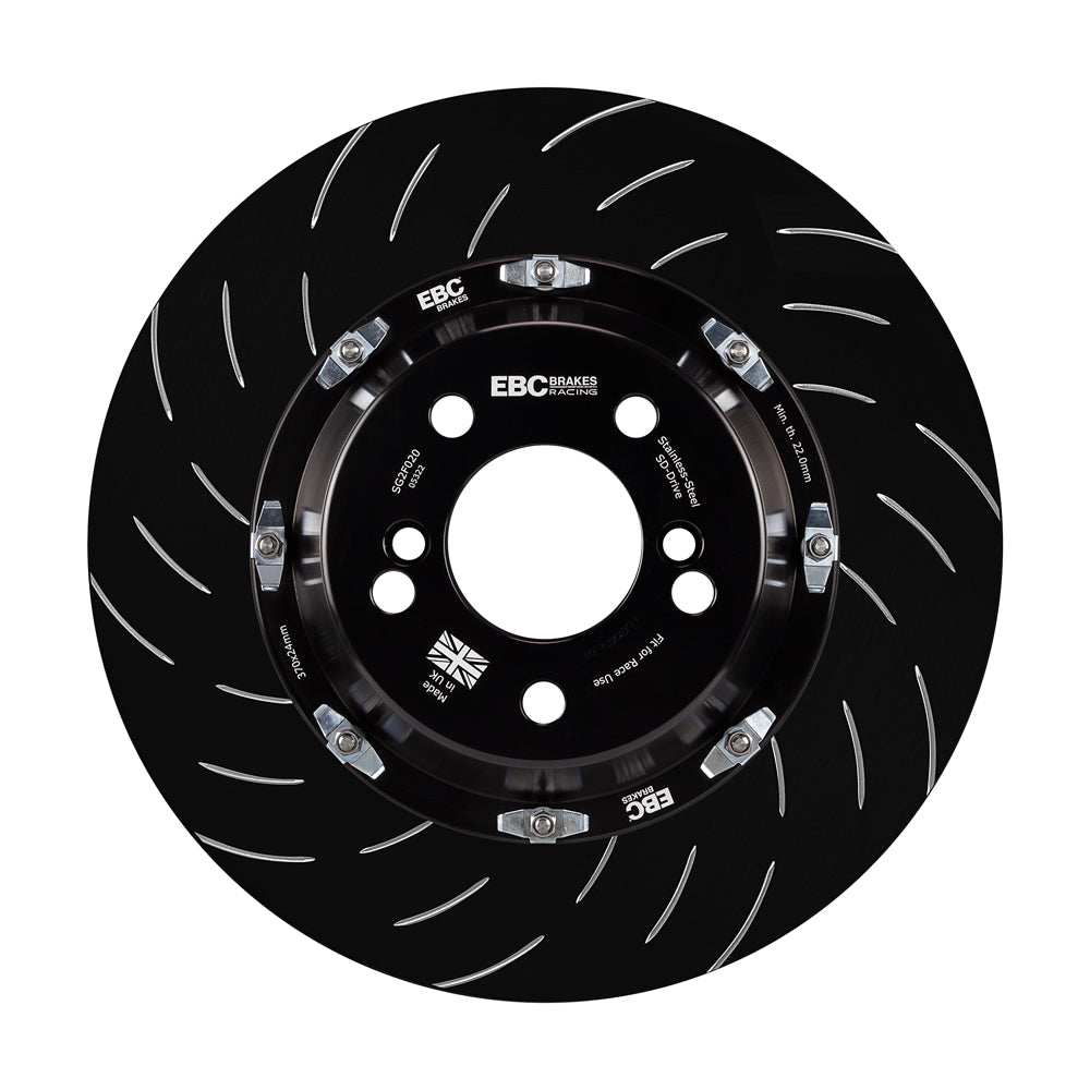 EBC Brakes 370x24mm Rear Racing 2-Piece Floating Brake Discs (Pair) – SG2F020