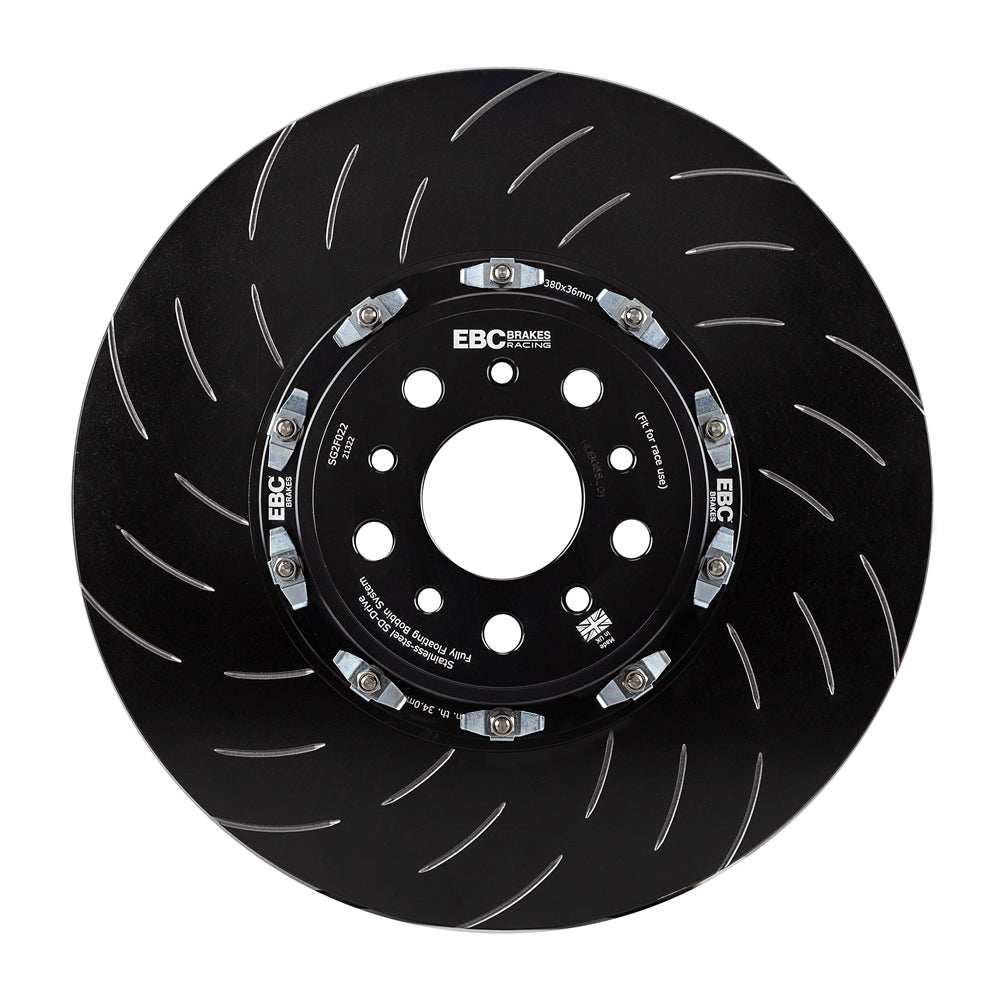 EBC Brakes 380x36mm Front Racing 2-Piece Floating Brake Discs (Pair) SG2F022 - Performance HQ - United Kingdom