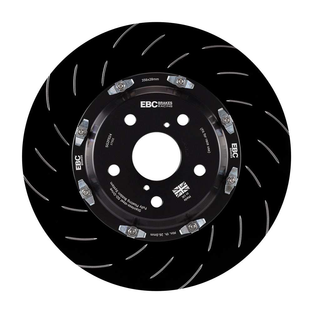 EBC Brakes 356x28mm Front Racing 2-Piece Floating Brake Discs (Pair) SG2F024 - Performance HQ - United Kingdom