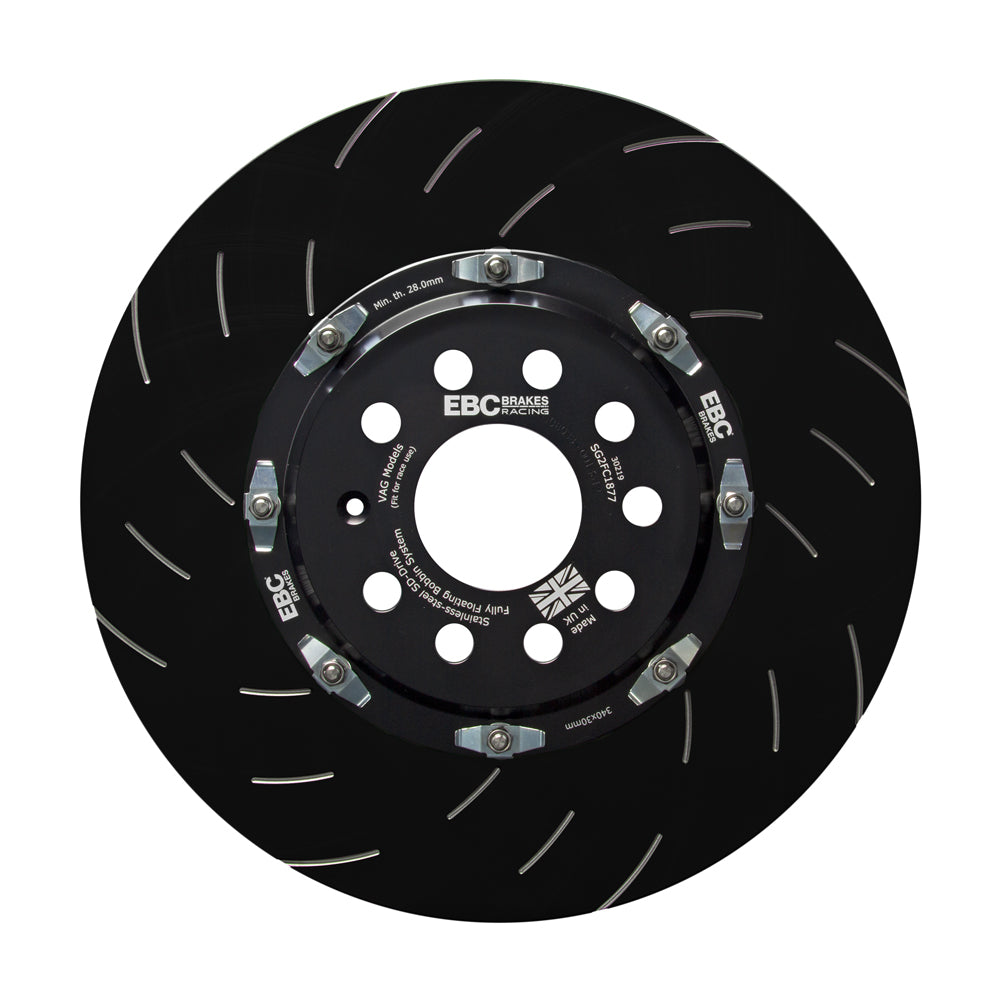 EBC Brakes 340x30mm Front Racing 2-Piece Floating Brake Discs (Pair) – SG2FC1877