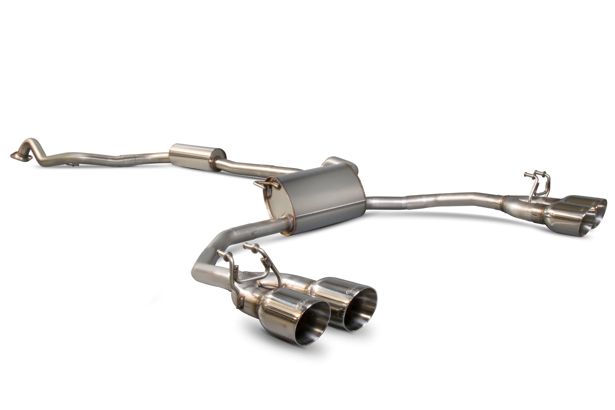 Scorpion Honda Civic Type R FK2 (LHD) Resonated Cat-back Exhaust