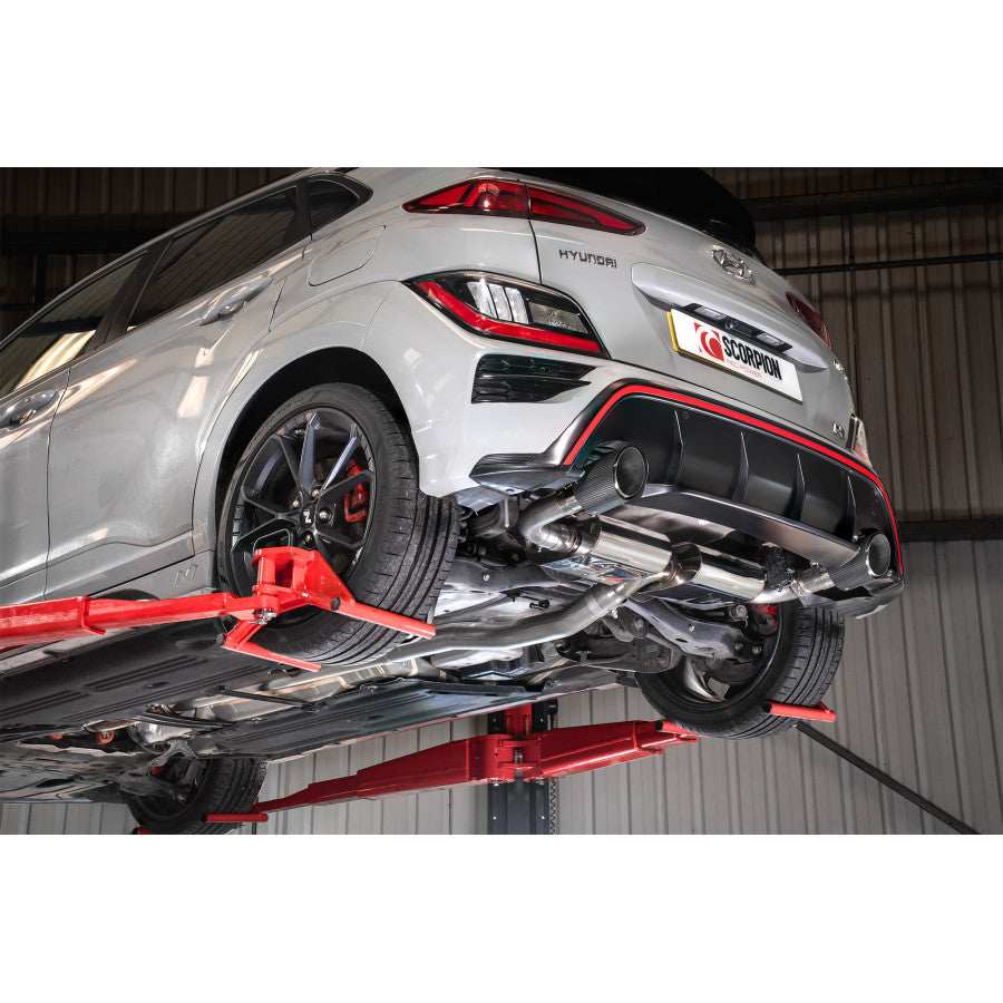 Scorpion Hyundai Kona N GPF Back Exhaust - Performance HQ - United Kingdom