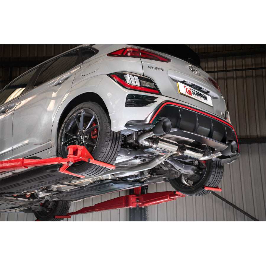 Scorpion Hyundai Kona N GPF Back Exhaust - Performance HQ - United Kingdom