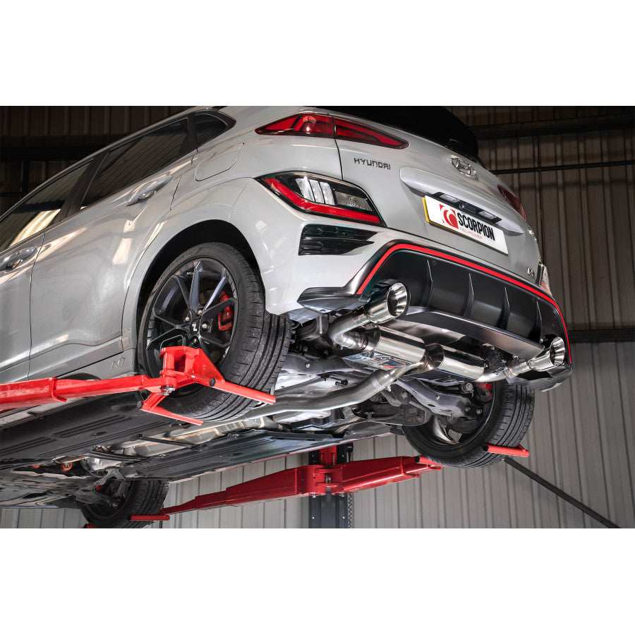 Scorpion Hyundai Kona N GPF Back Exhaust - Performance HQ - United Kingdom