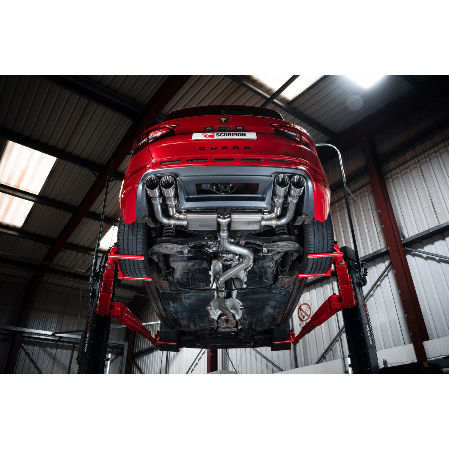 Scorpion Cupra Ateca GPF Back Exhaust System