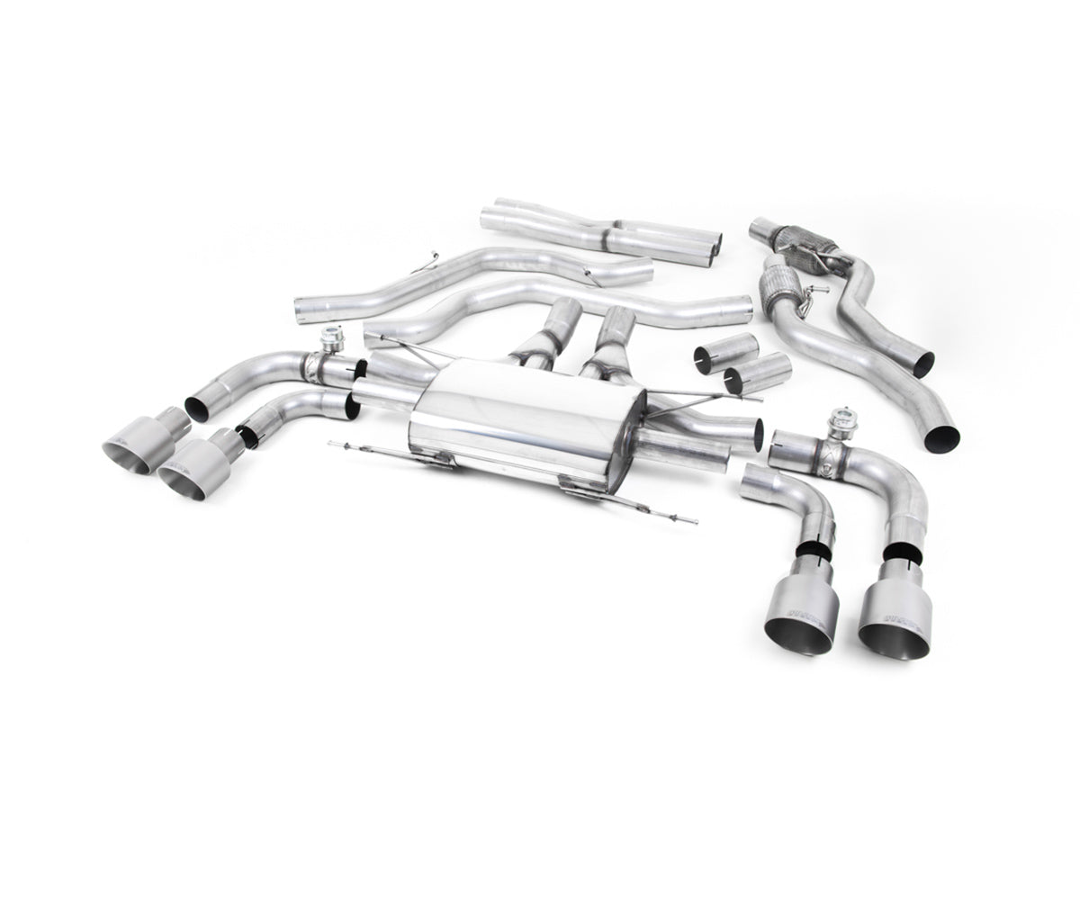 Milltek Sport Alfa Romeo Guilia Quadrifoglio Cat Back Exhaust System