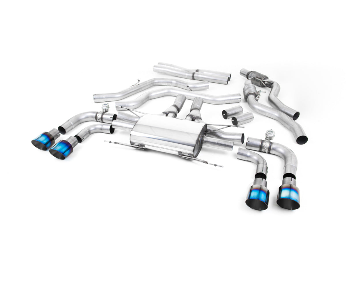 Milltek Sport Alfa Romeo Guilia Quadrifoglio Cat Back Exhaust System