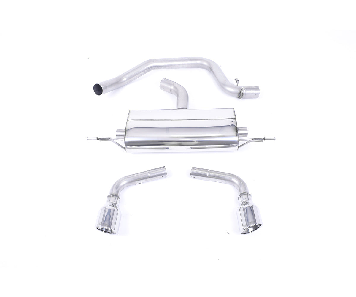 Milltek Sport Audi TT MK2 2.0TFSI 2WD Cat-Back Exhaust System