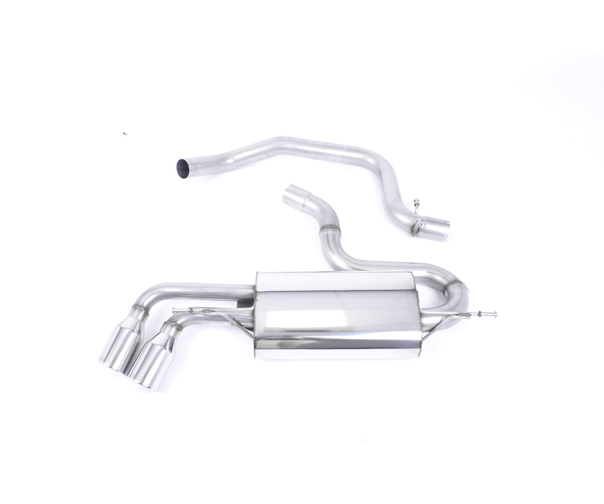 Milltek Sport Audi TT MK2 2.0TFSI 2WD Cat-Back Exhaust System