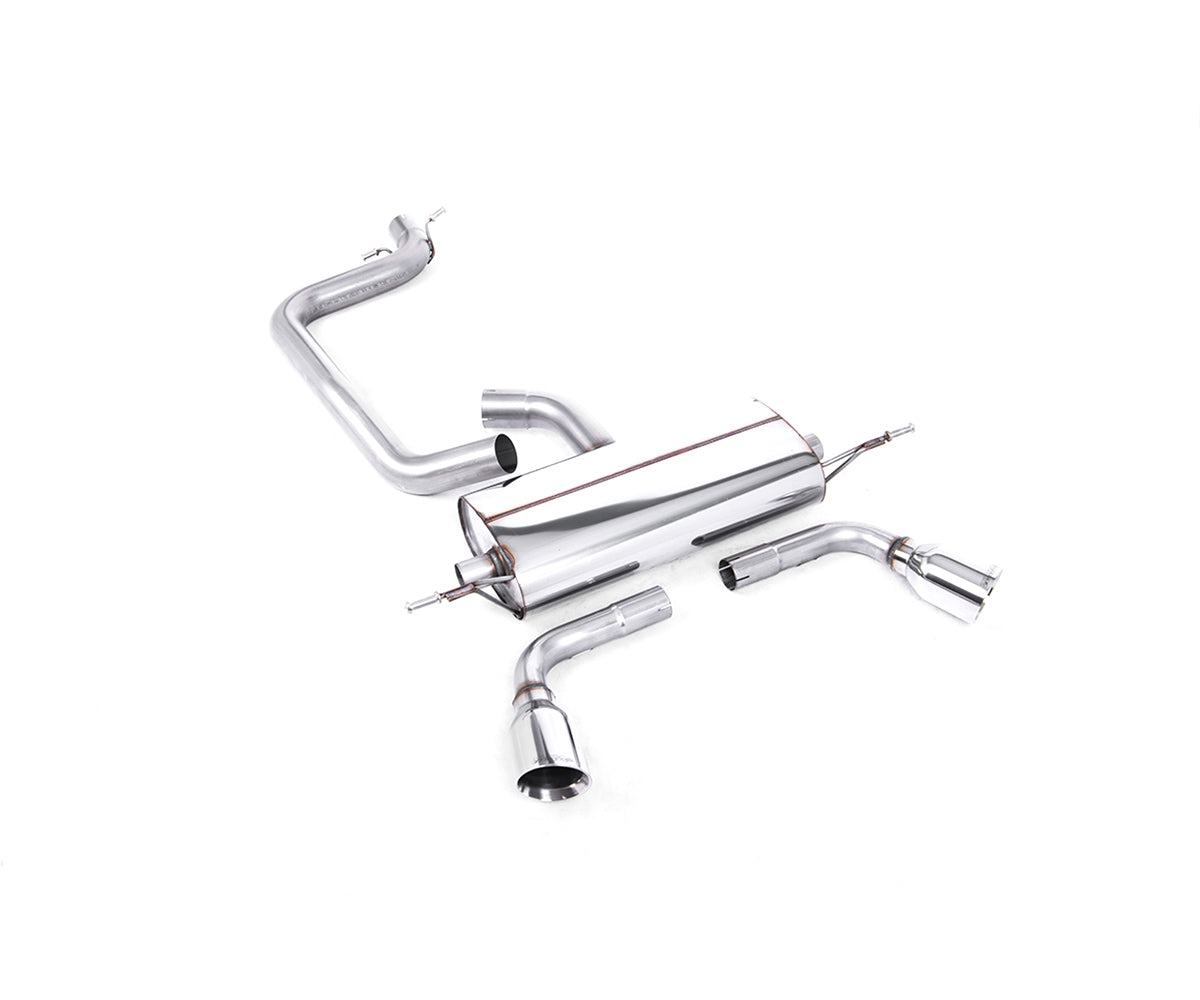 Milltek Sport Audi TT MK2 2.0TFSI 2WD Cat-Back Exhaust System