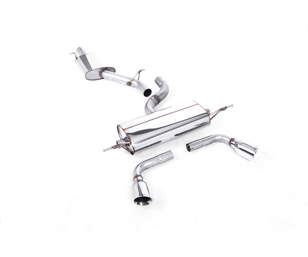 Milltek Sport Audi TT MK2 3.2 V6 Quattro Cat-Back Exhaust System