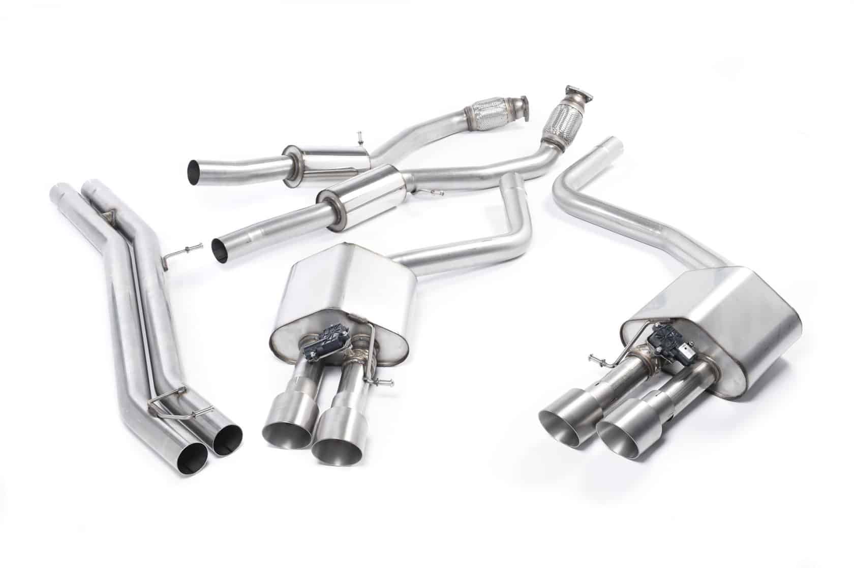 Milltek Sport Audi S8 (D4) 4.0TFSI Cat-Back Exhaust