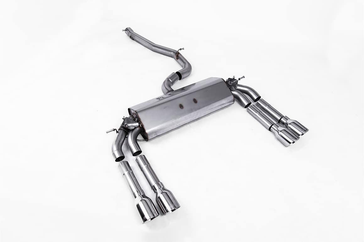 Milltek Sport Audi S3 (8V) Saloon/Cabrio Non-Resonated Cat/GPF-Back Exhaust
