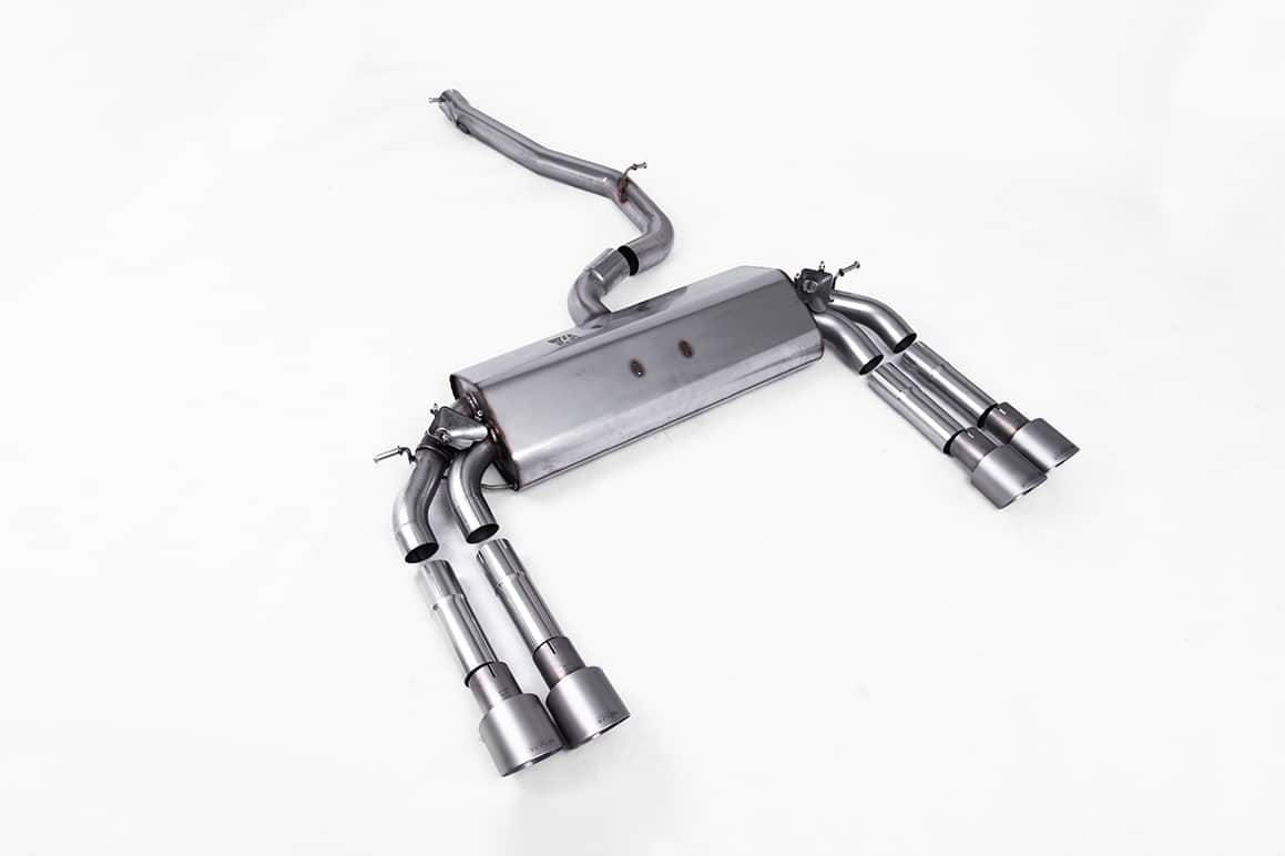 Milltek Sport Audi S3 (8V) Saloon/Cabrio Non-Resonated Cat/GPF-Back Exhaust