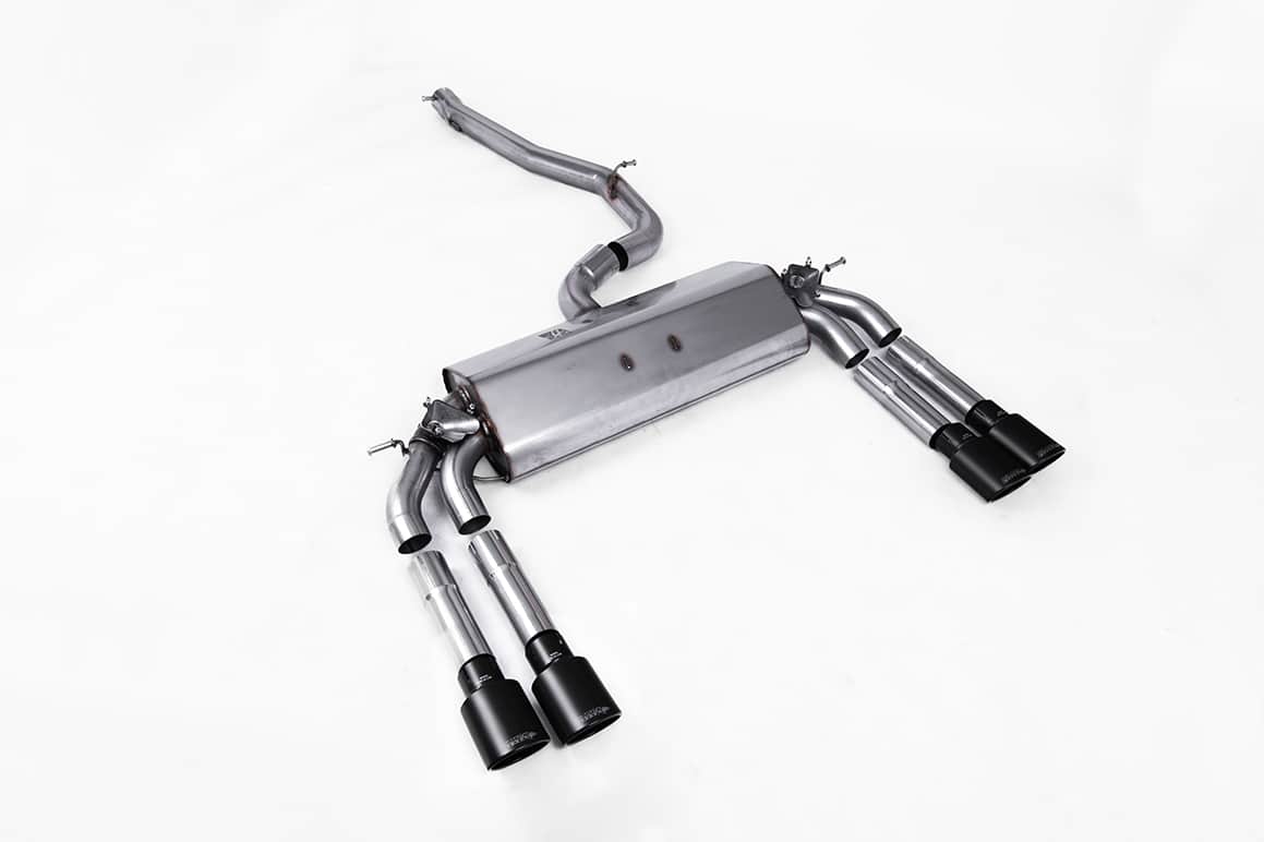 Milltek Sport Audi S3 (8V) Saloon/Cabrio Non-Resonated Cat/GPF-Back Exhaust